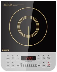 Philips Viva Collection HD4928/01 2100-Watt Induction Cooktop